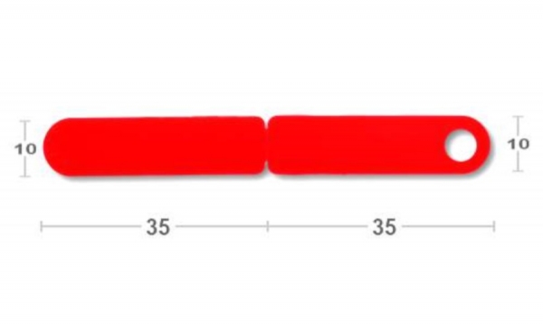 Бирка ушная TWIN, 10x35